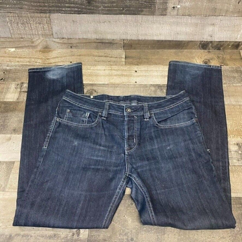 Buffalo David Bitton Evan Basic Slim Straight Blu… - image 2